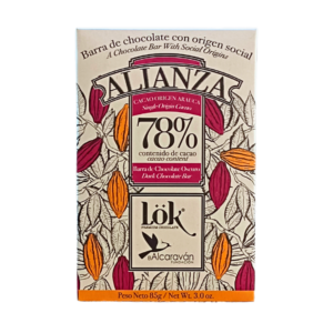 Lök CHOCOLATE BAR Alianza 78% Cocoa