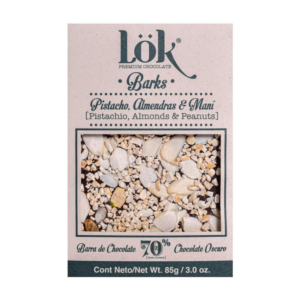 Lök CHOCOLATE BARK With Pistachio, Almond & Peanut