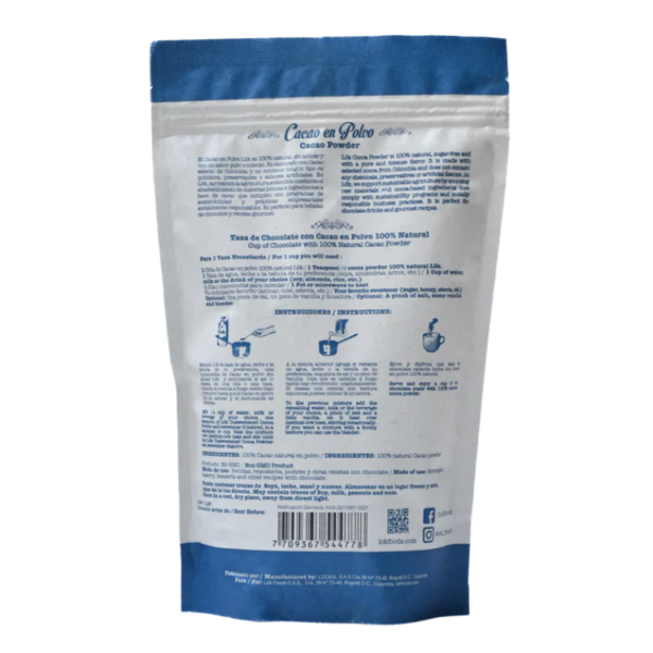 100% natural cocoa from Colombia - 200 g - Image 2