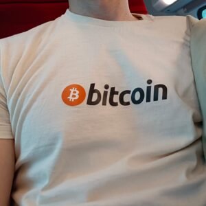 The Bitcoin Standard T-Shirt – Natural Beige, 100% Organic Cotton, Bitcoin Logo | Unisex