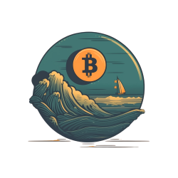 T-Shirt B-Vibes: Sail with Satoshi